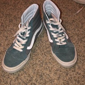 SK8 HI Vans- Stormy weather